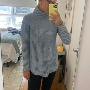 Abercrombie & Fitch Blue Knit Sweater